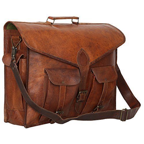 Hommes cuir véritable vintage - hommes,