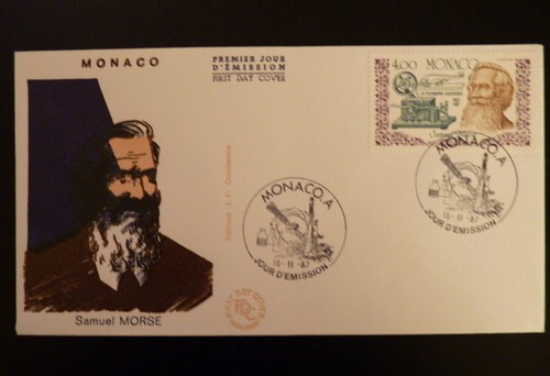Monaco premier jour - jour, fdc