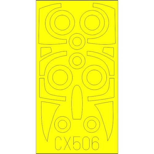 Eduard cx506 mask phantom - cx506,