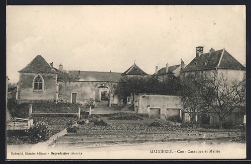 Cpa maidières cour casenove - cpa, maidières,