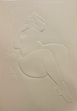 Antoniucci VOLTI : Femme au lierre - Gaufrage original