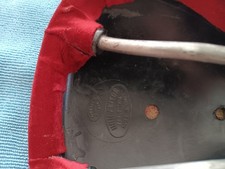 suede red Mongoose saddle bmx