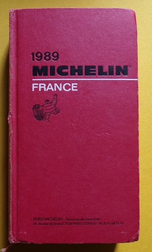 Guide michelin rouge - michelin,