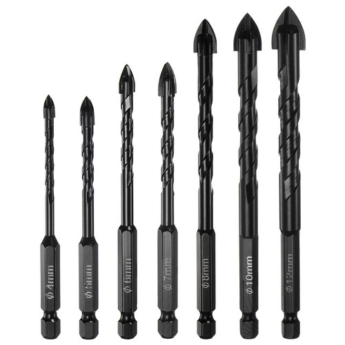 7pcs maçonnerie 4mm 12mm - 7pcs,