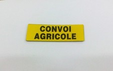 PANNEAU CONVOI AGRICOLE COURT