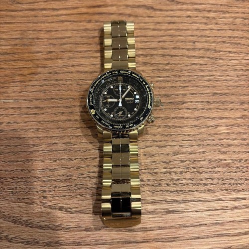 Seiko pilot alarm - seiko, chronograph