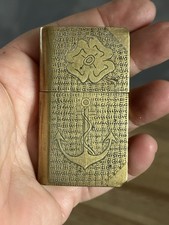 Ancien briquet Du Poilu WW1 Ancre De Marine