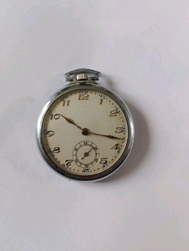 Montre gousset chrome - montre,