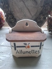 vintage boîte d'allumette