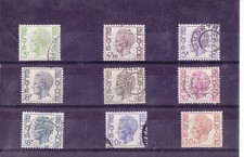 BELGIQUE lot 9 timbres STAMPS