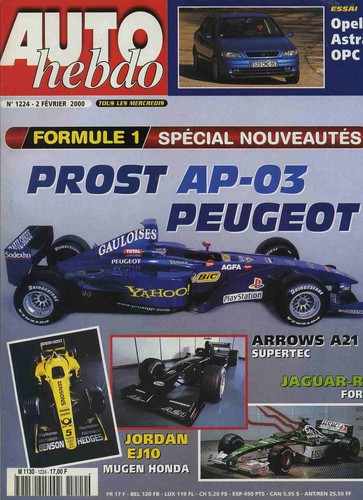Auto hebdo 1224 02 - hebdo, 02/02/2000