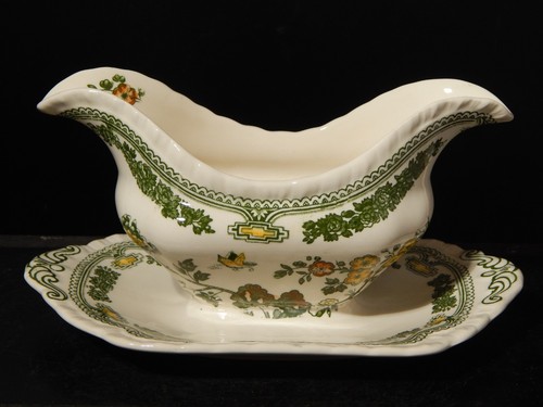 Antique saucière céramique - saucière,