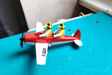 Rare Complet Avion F.GEIX Majokit Majorette 2 Parachutistes Accessoire France