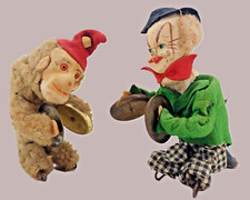 CLOWN Rieur et SINGE Jouant