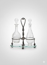 Huilier Vinaigrier Art Déco