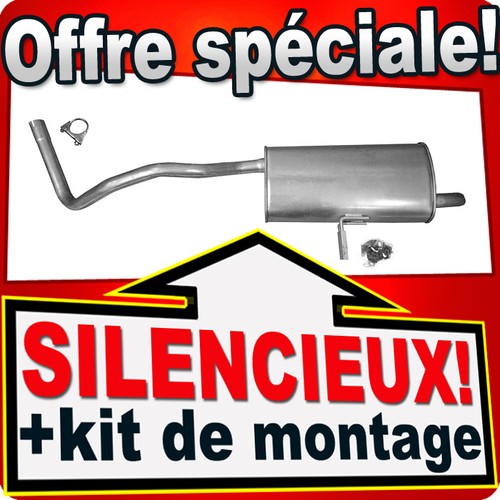Silencieux arriere pour - silencieux,
