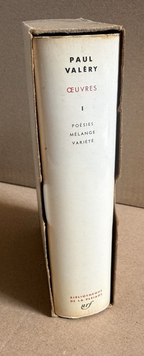 Paul valéry œuvres tome 1 - valéry.,