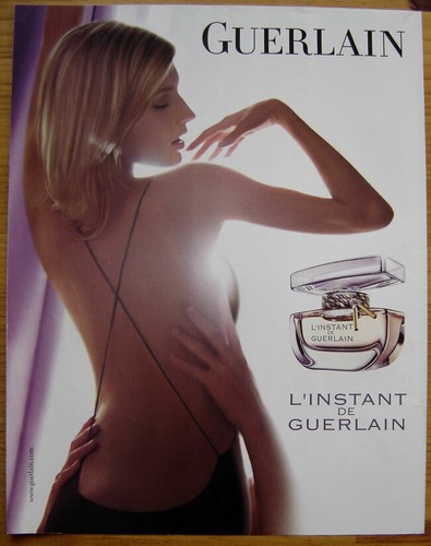 Publicité papier parfum - publicité,