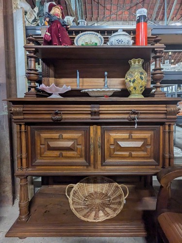 Meuble buffet bois massif - en,
