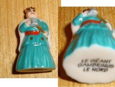 Fève publicitaire Le Géant Gamdrinus Le Nord