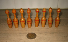 Ancien mini jeu quilles en - jeu, de