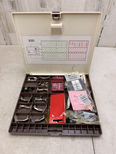 Bernina 930 accessories - accessories, box