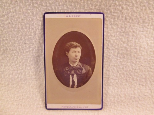 Photo cdv femme - de, nuit