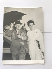 PABLO CASALS (Violoncelliste) - PHOTO DE PRESSE ORIGINALE 13x18cm