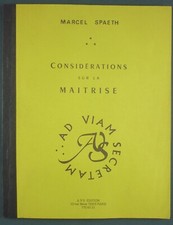 SPAETH - CONSIDERATIONS SUR LA