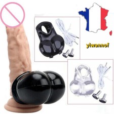 E-stim Scrotale De Pénis L'éjaculation Retardement Stimulateur étireur Sphérique