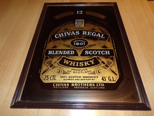 Miroir publicitaire chivas - miroir,