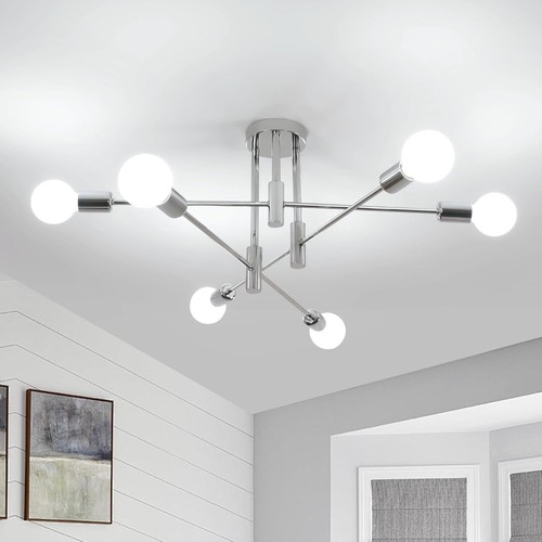 Lustre plafonnier industriel - plafonnier,