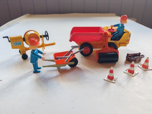 Playmobil vintage btp - btp, travaux