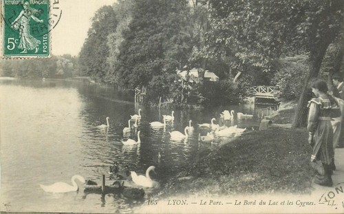 Lyon parc bord lac - lyon, du