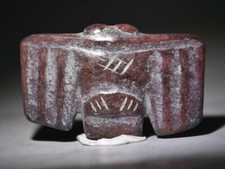 2.4 "Chine Hongshan culture vieux jade sculpté oiseau volant aigle pendentif"