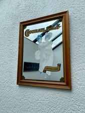 Miroir Publicitaire Sérigraphié Chocolats Lindt Vintage