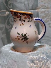 pot à lait Faïence de Desvres signé R.D René Delarue Fait Main