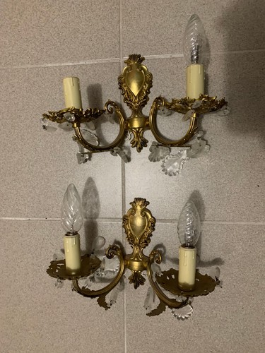 Appliques pampilles cristal - pampilles,