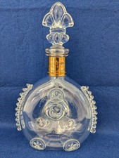 Bouteille et bouchon de baccarat Remy Martin Louis XIII numéro de série corre...