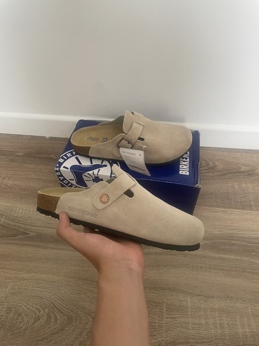 Birkenstock boston beige - boston,