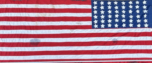 Grand drapeau étoiles - grand,