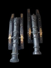 Ensemble Canons de table – Alliage métal argenté et cuivre – XXe siècle