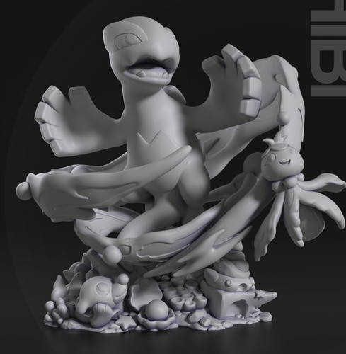 Lugia fichier stl pour - fichier,