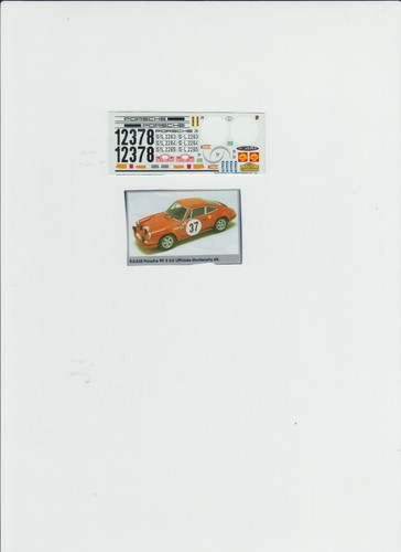 Decal racing43 porsche - decal, racing43: