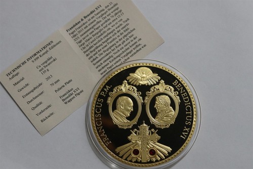 Vatican massive médaille 70mm - vatican,