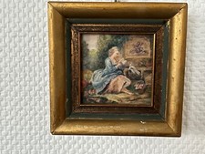 Peinture Miniature Signé