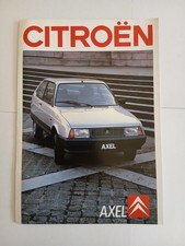 CITROEN AXEL 1987  Catalogue