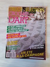 TRICOT SELECTION CROCHET D ART N° 140 AOÛT 1989