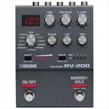 Pédale d'effets BOSS RV-200 RV200 Reverb pour guitare 9V 200mA analogique 127...