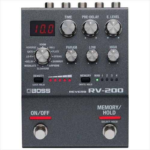 Pédale effets boss 200 - d'effets, rv-200